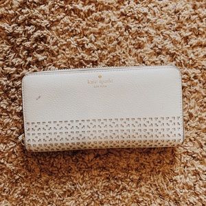 Off White KateSpade Wallet